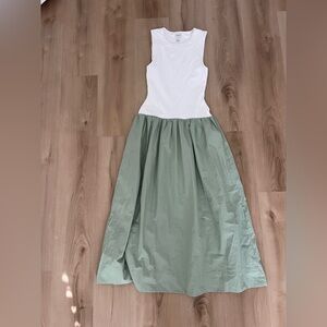 Aritzia Drop Waist Worldly Dress